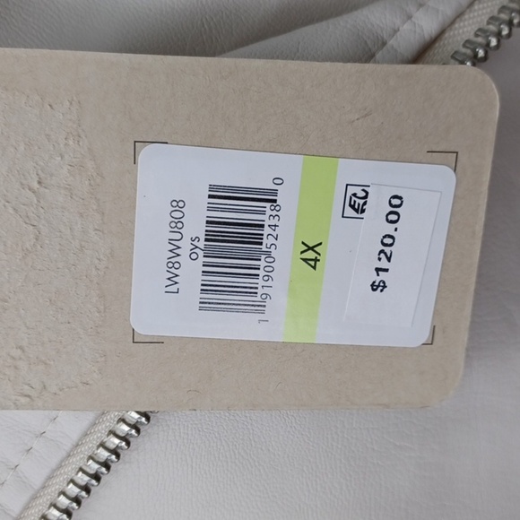 Levi Strauss & Co. Plus Faux Leather Belted Motorcycle Jacket - Picture 10 of 12